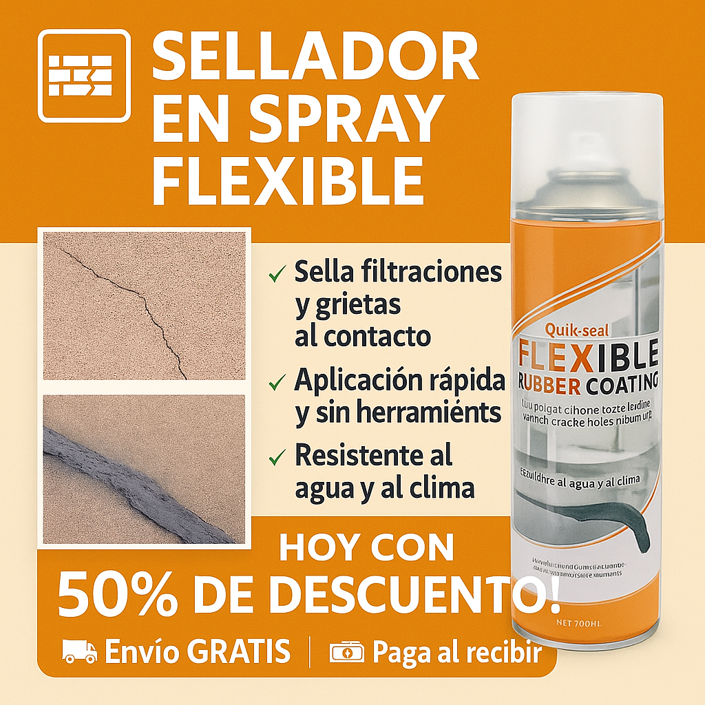 Spray tapagoteras