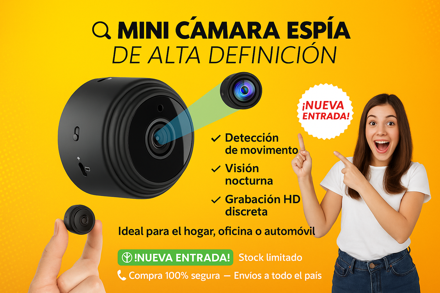 Mini Cámara HD